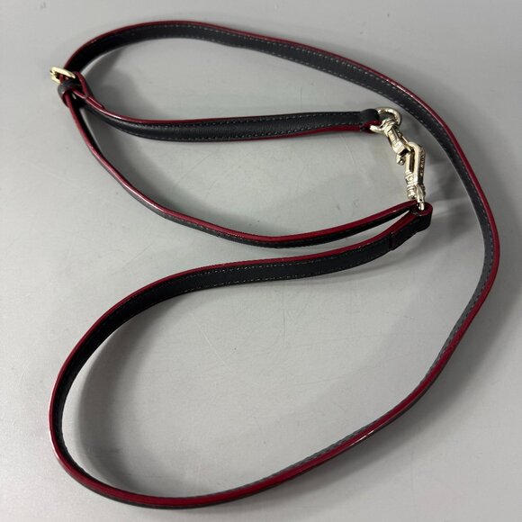 NWOT MZ Wallace Blue Leather Gold-tone Hardware Adjustable Strap - Picture 1 of 8